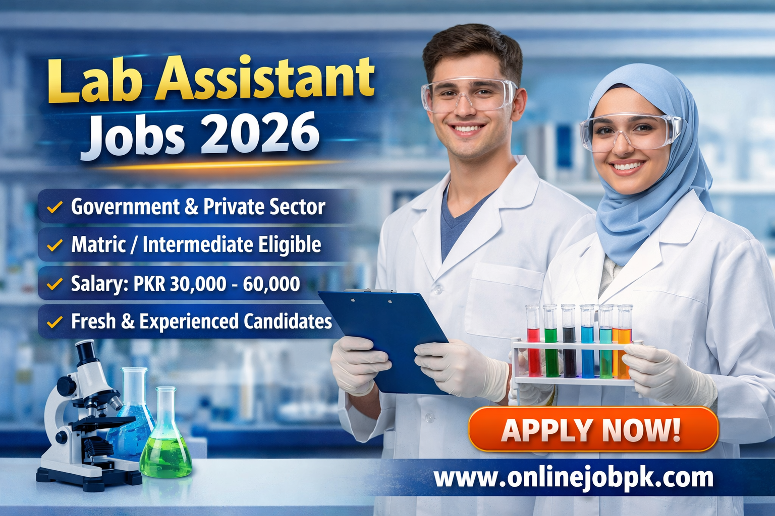 Lab Assistant Jobs